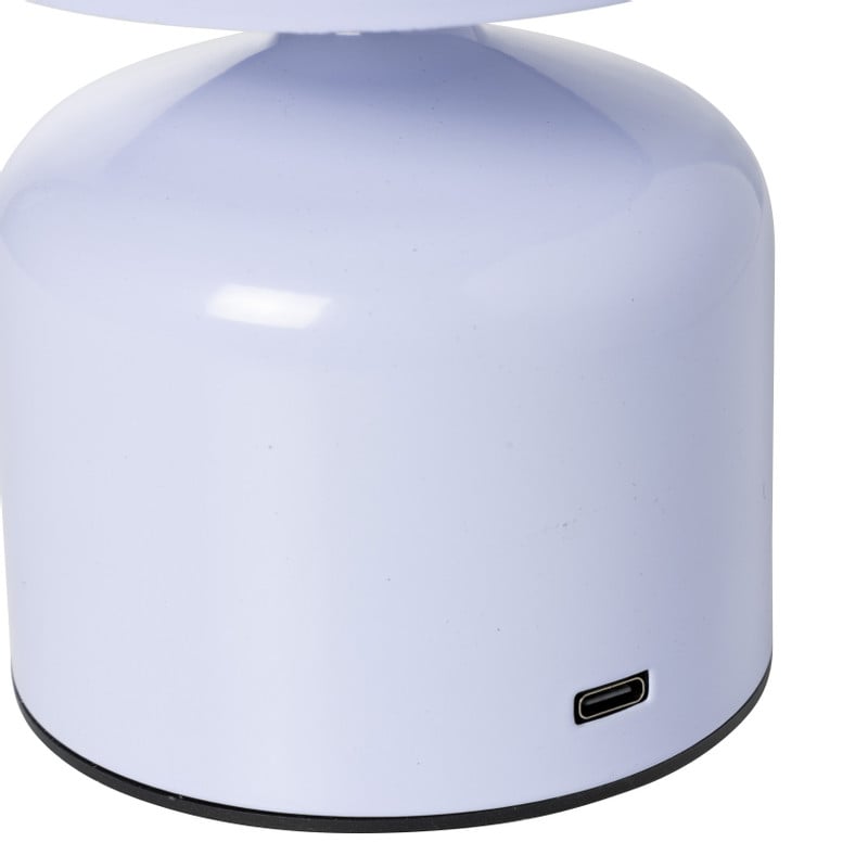 Tafellamp touch mini - paars - ø10x14 cm
