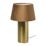 Lampvoet shiny - goudkleurig - ø9.8x27 cm