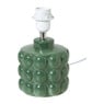 Lampvoet bollen - groen - ø13x22 cm