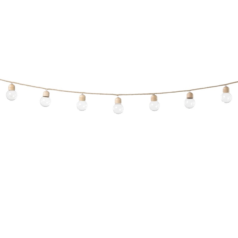 Lichtslinger tuin - transparant - 168 cm