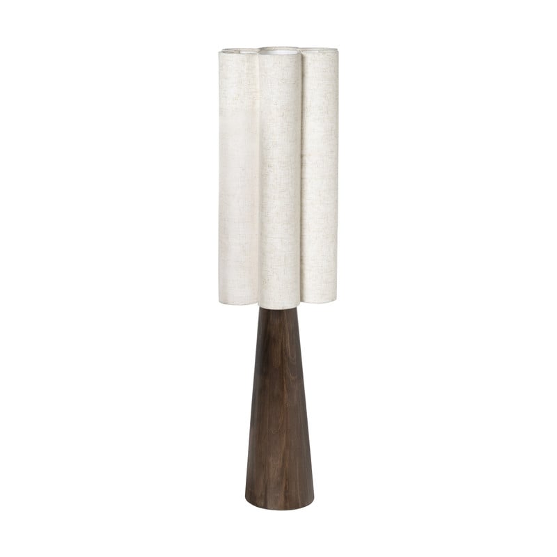 Lampvoet met kap - bruin - ø20.5x74.5 cm