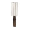 Lampvoet met kap - bruin - ø20.5x74.5 cm