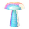 Lamp disco paddenstoel - roze - ø15x18 cm