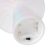 Lamp disco paddenstoel - roze - ø15x18 cm