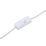 Poedel lamp XXL - zilverkleurig - 38 cm