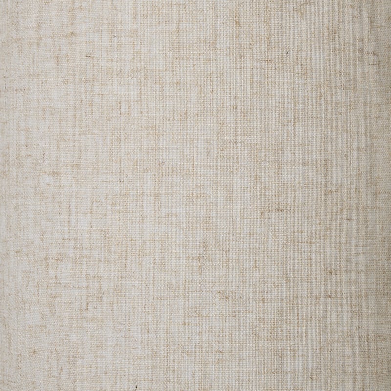 Vloerlamp hout met beige kap - bruin/beige - ø27x115 cm