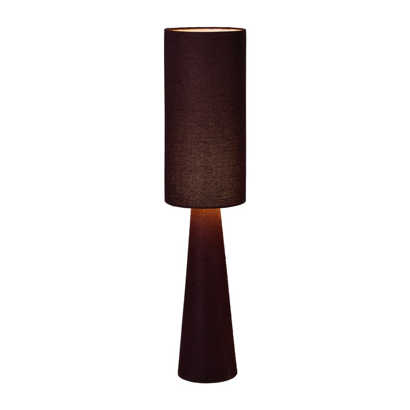 Vloerlamp stof - bordeaux rood - ø27x115 cm