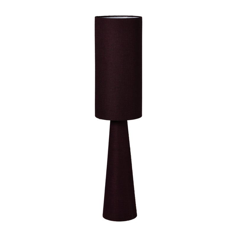 Vloerlamp stof - bordeaux rood - ø27x115 cm