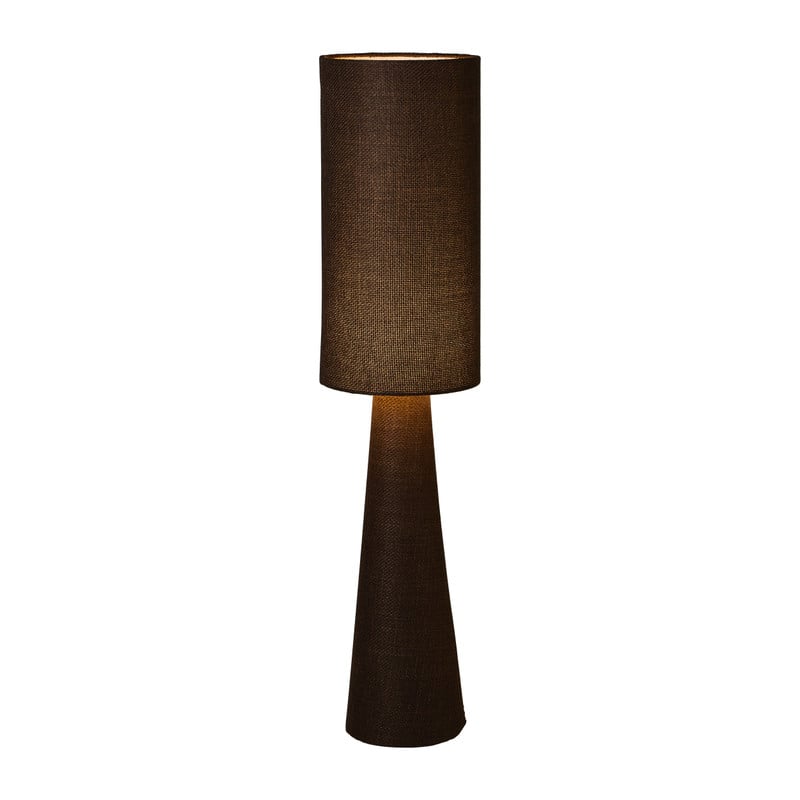 Vloerlamp stof - bruin - ø27x115 cm