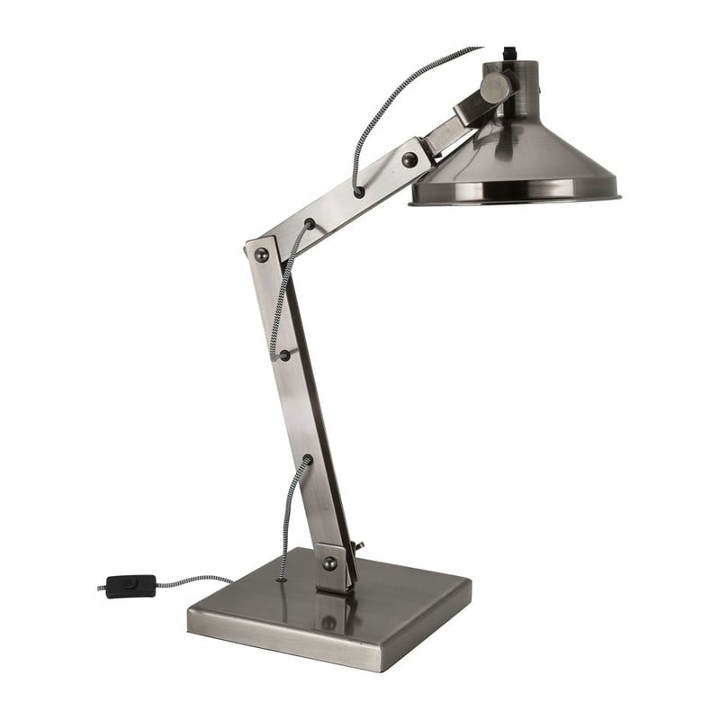 Bureaulamp industrieel - donkergrijs
