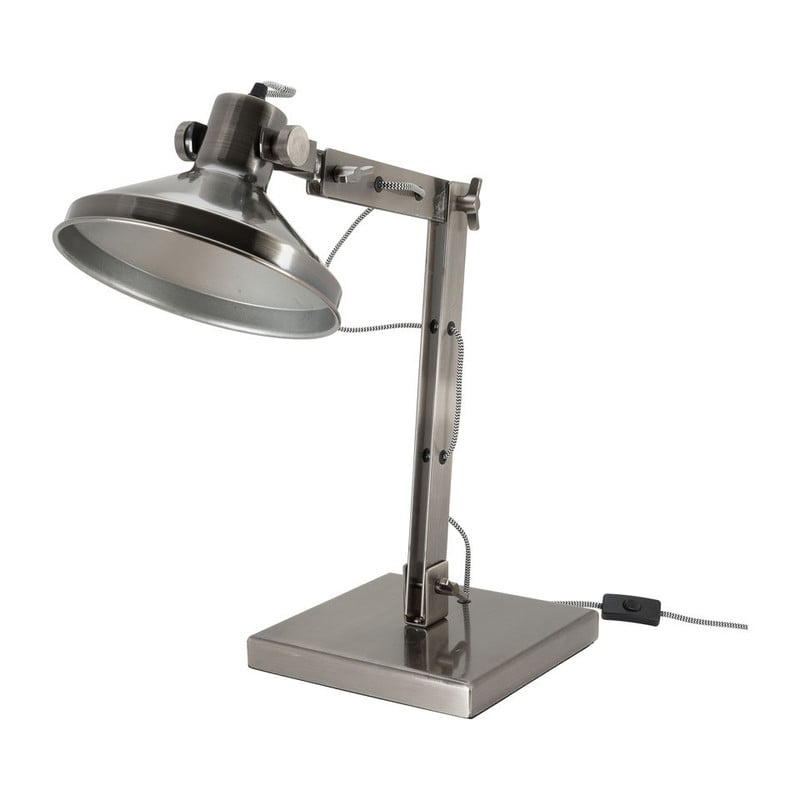 Bureaulamp industrieel - donkergrijs