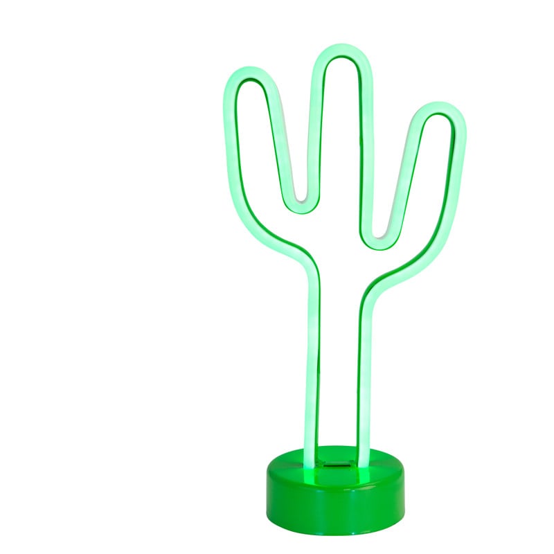 LED lamp cactus - 15x10.5x35 cm