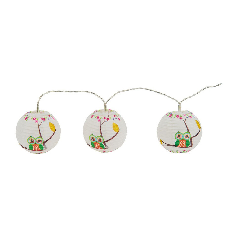 Sfeerverlichting - uil - 10 bollen