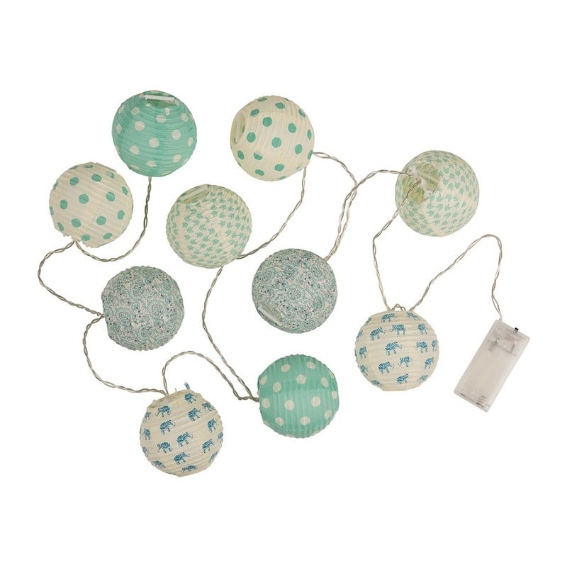 Sfeerverlichting - blauw - 10 bollen