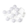 Cottonball - wit - 10 lampjes