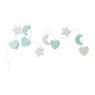 Lichtslinger sweet dreams - blauw/wit - 10 lampjes
