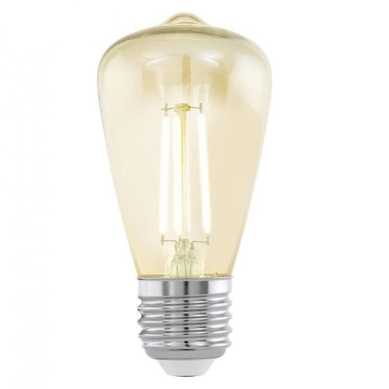 Eglo vintage LED lichtbron - E27 - 48x100 mm - 3.5W - 2200K