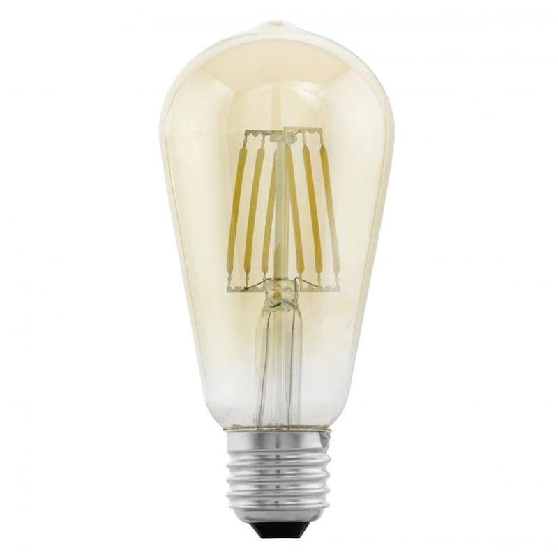 Eglo vintage LED lichtbron - E27 - 64x142 mm - 4W - 2200K