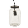 Tafellamp glass jar - ø15.5x25 cm 