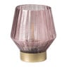 Tafellamp zacht roze - 14x12.5 cm