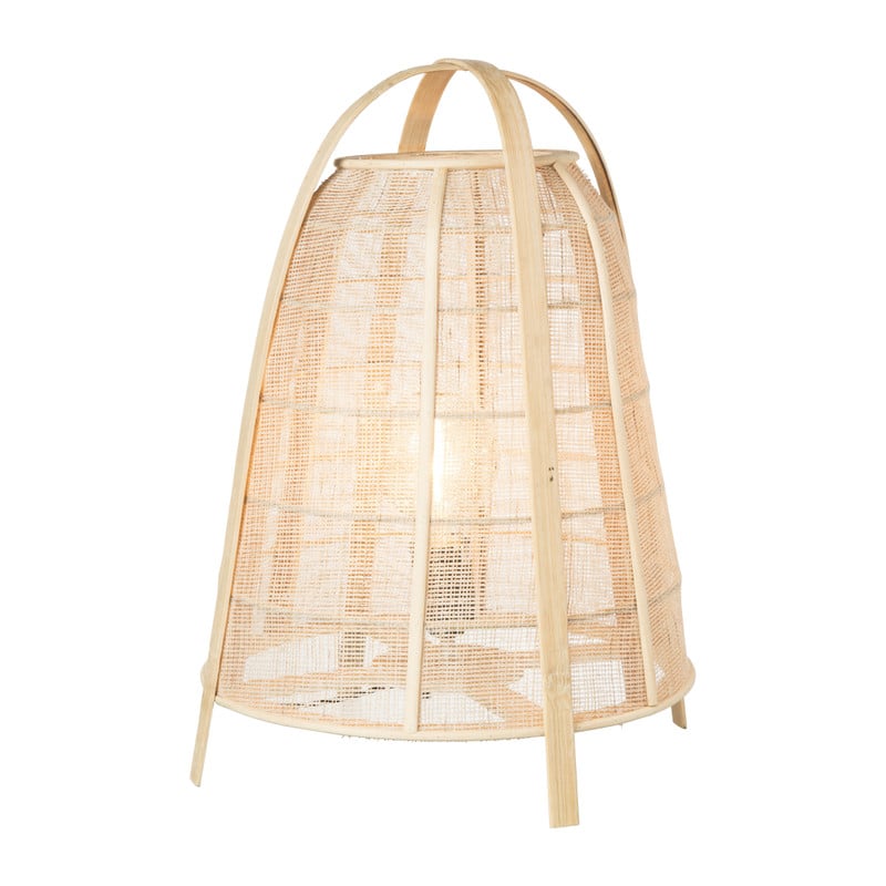 Tafellamp bamboe - ⌀32x43 cm 