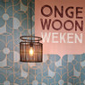 Hanglamp bamboe - zwart - ⌀28x33 cm
