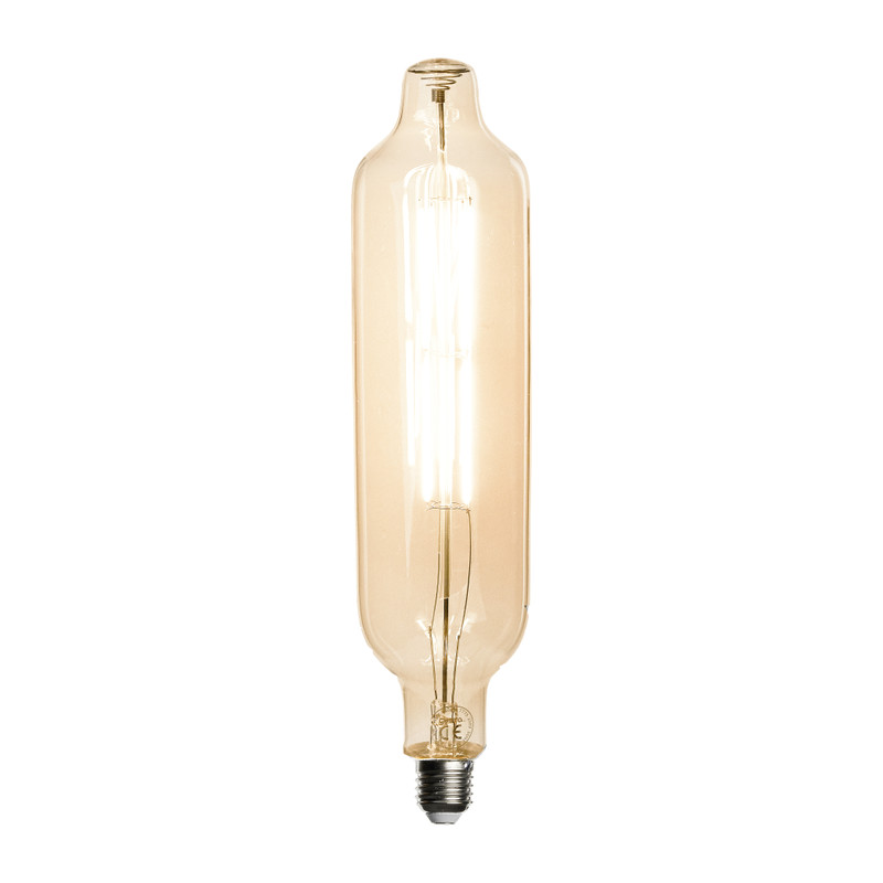 Vintage LED lamp - rechthoek - ø8x34 cm 