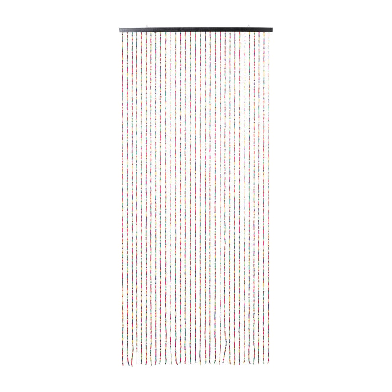 Deurgordijn bamboe - multikleur - 200x90 cm