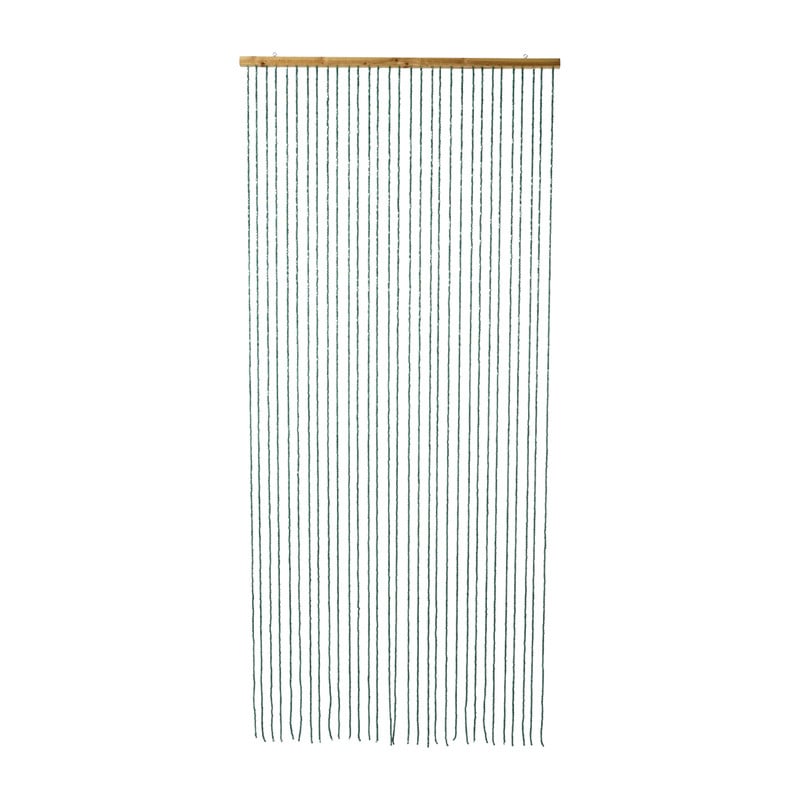 Deurgordijn bamboe - groen - 90x200 cm