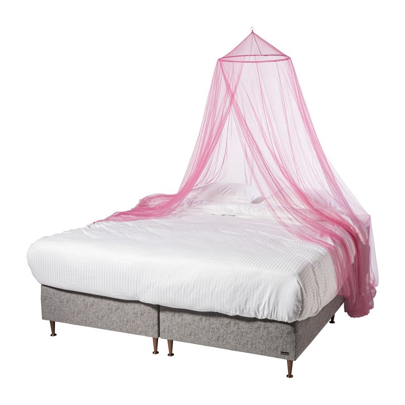 Klamboe 2-persoons - roze - 60x235x1000 cm