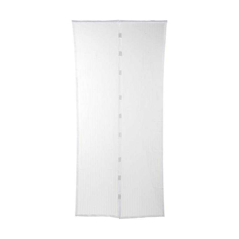 Horgordijn magnetisch - wit - 100x220 cm 
