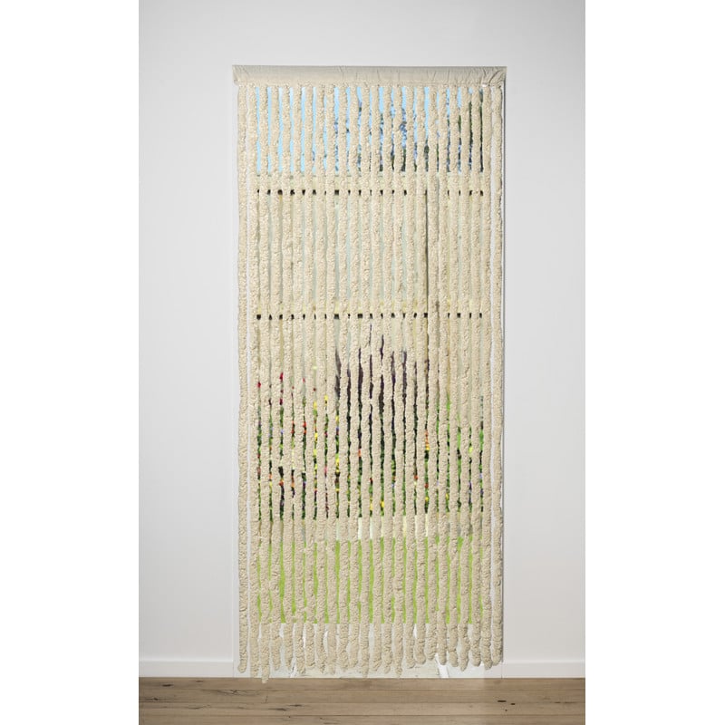 Deurgordijn fluffy - beige - 90x200 cm