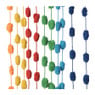 Deurgordijn pompons - 90x200 cm - kleurrijk