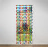 Deurgordijn pompons - 90x200 cm - kleurrijk