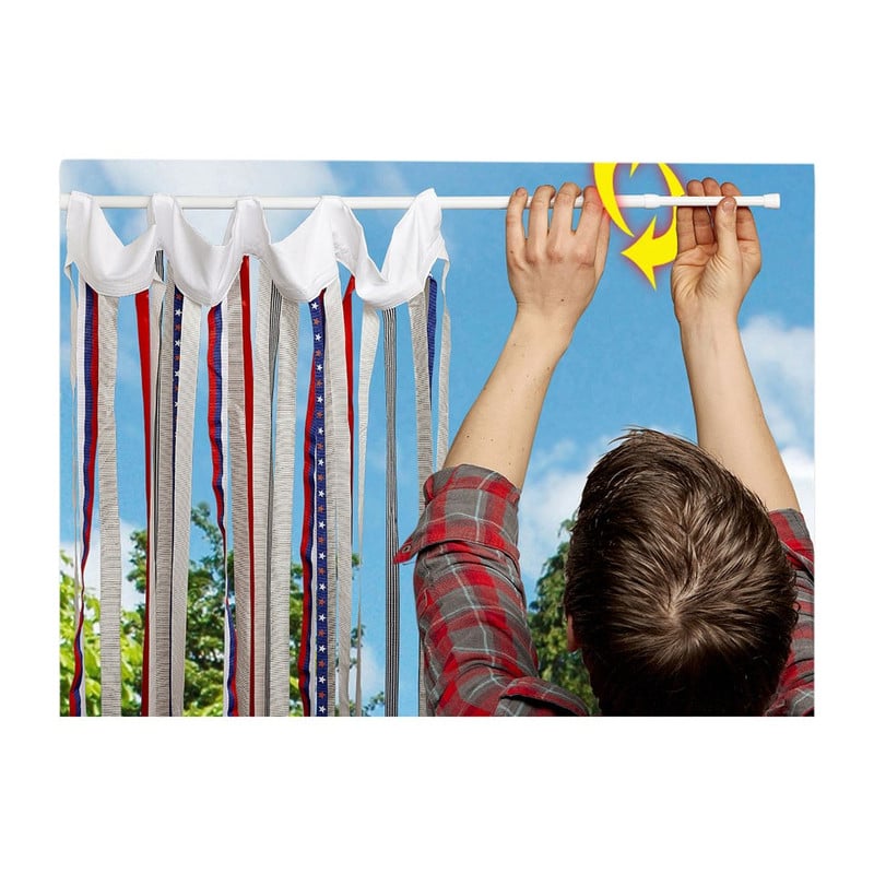 Stang voor deurgordijn 71-122 cm