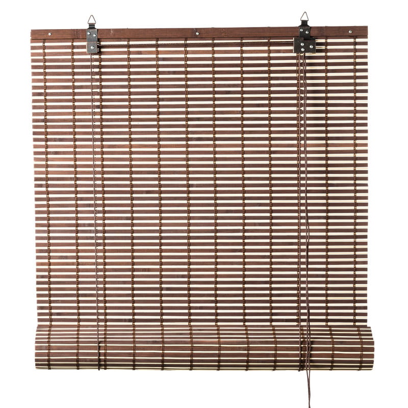 Bamboe rolgordijn - bruin - 60x180 cm