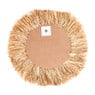 Spiegel met raffia rand - ø55 cm 