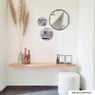 Ronde spiegel - ø40 cm - metalen lijst