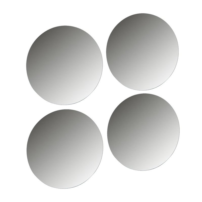Plakspiegel - 30 cm - set van 4