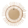 Zonnespiegel met rotan rand - ø55 cm 