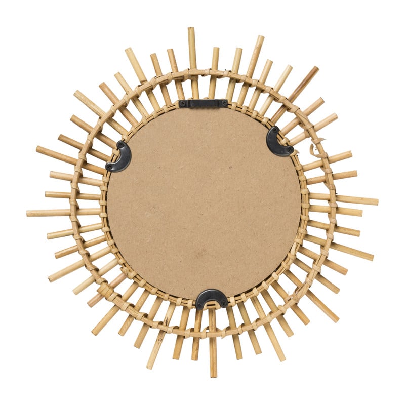 Zonnespiegel bamboe - ø29 cm 