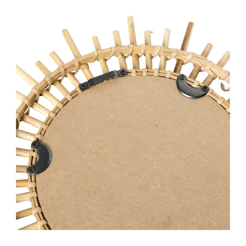 Zonnespiegel bamboe - ø29 cm 