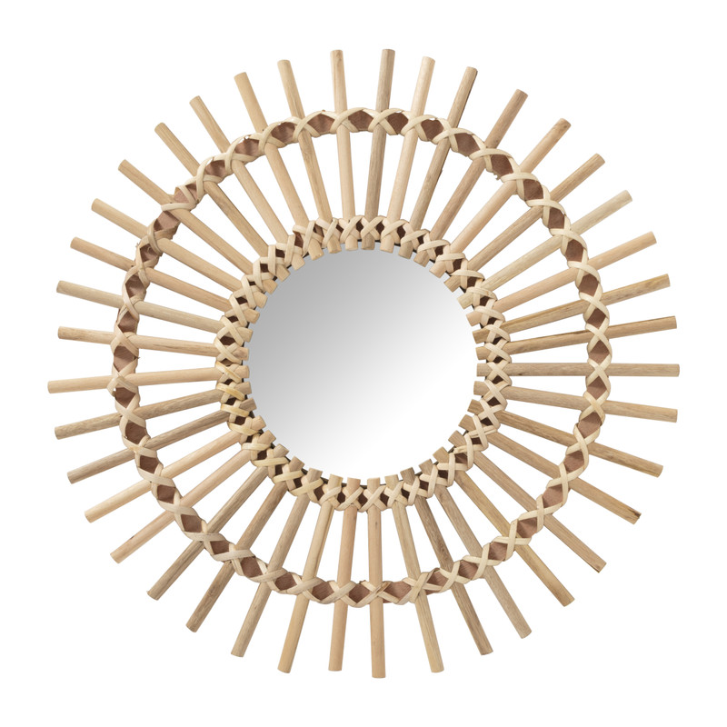 Rotan zonnespiegel - ⌀50 cm 