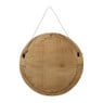 Spiegel mahoniehout - bruin - ø60 cm