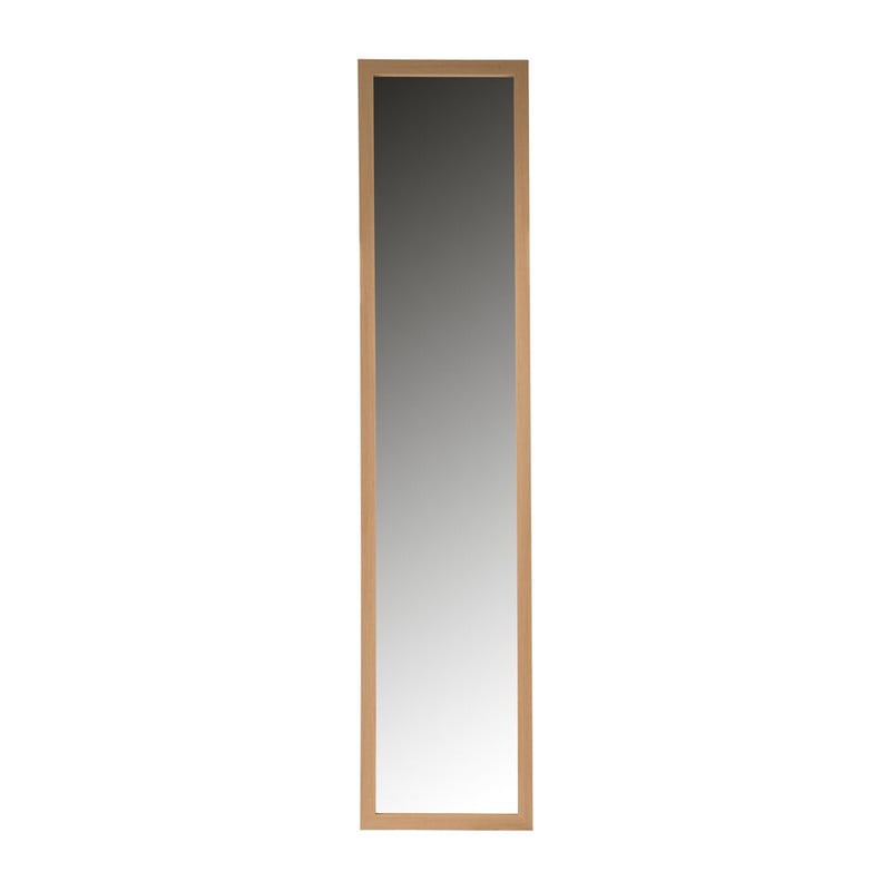 Passpiegel staand - bruin - 155x35x51 cm