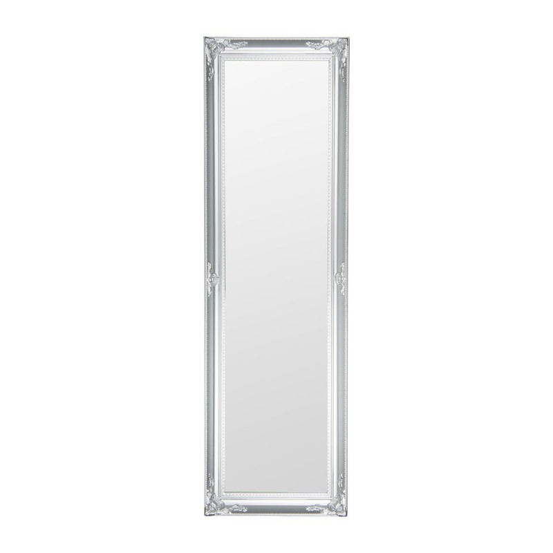 Passpiegel Barok - 39x129 cm - zilver