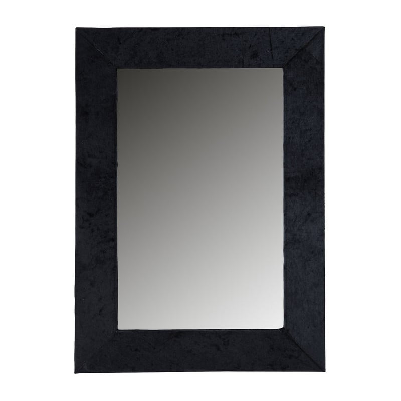 Spiegel fluweel - zwart - 50x70 cm