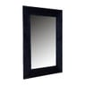 Spiegel fluweel - zwart - 50x70 cm