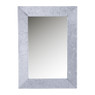  Spiegel fluweel - zilver grijs - 50x70cm