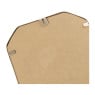 Spiegel rechthoek - rose goud - 18x24 cm